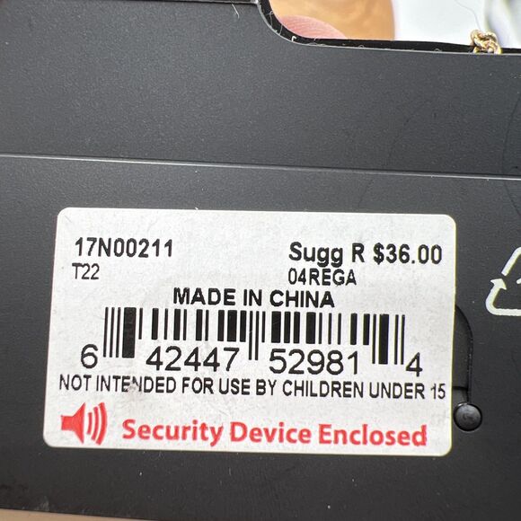 Napier Women's Blue Multi Shape Gem Necklace Gold-Tone Adjustable Length Nwt - Picture 3 of 7